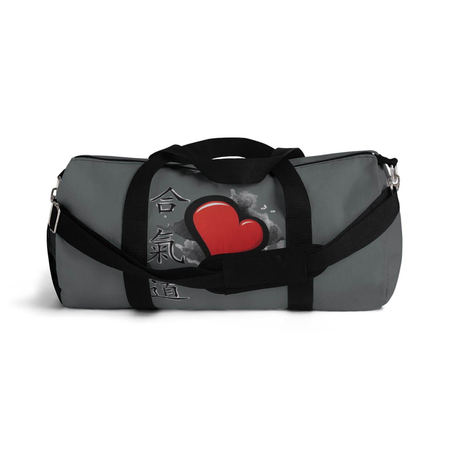 Aikido Throw & Heart Duffel Bag