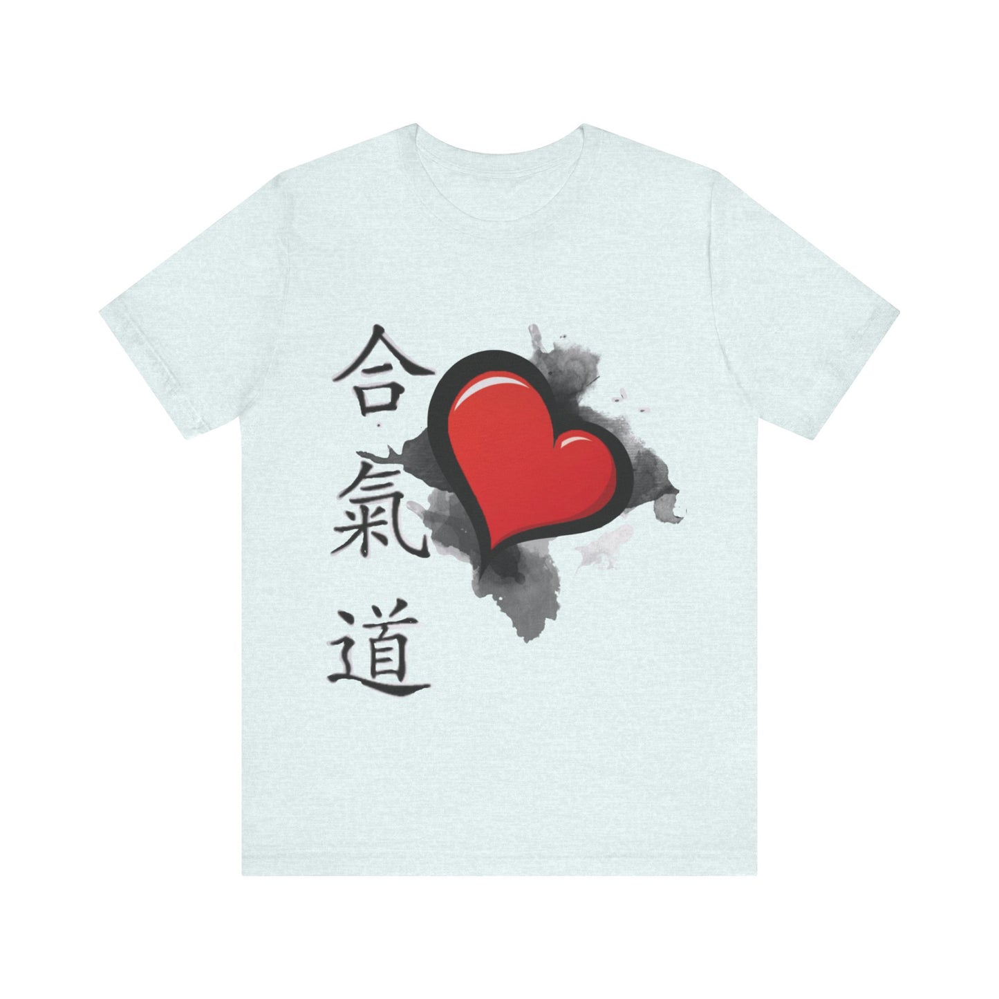 Aikido Heart Unisex Jersey Short Sleeve Tee