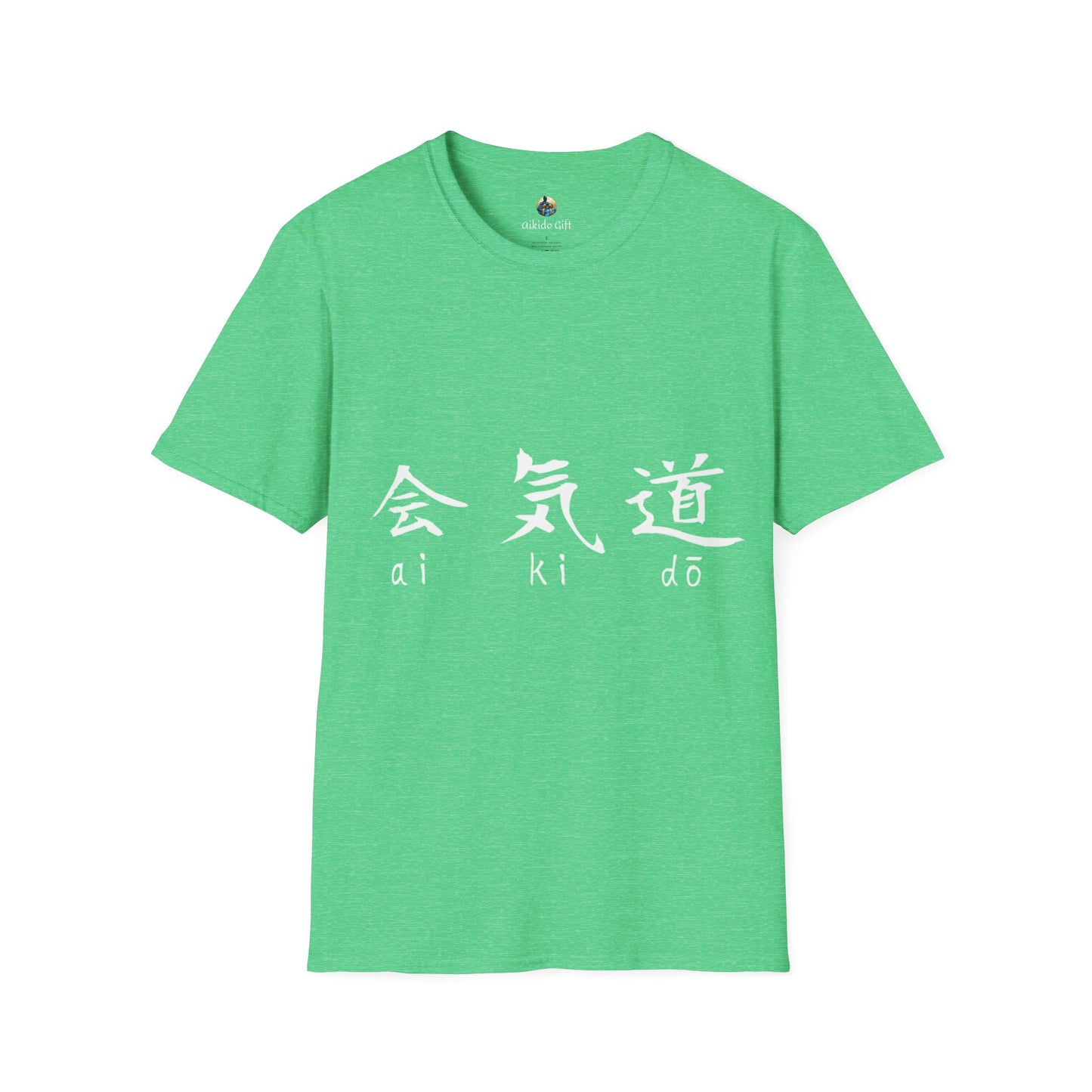 Aikido Kanjis Unisex Softstyle T-Shirt