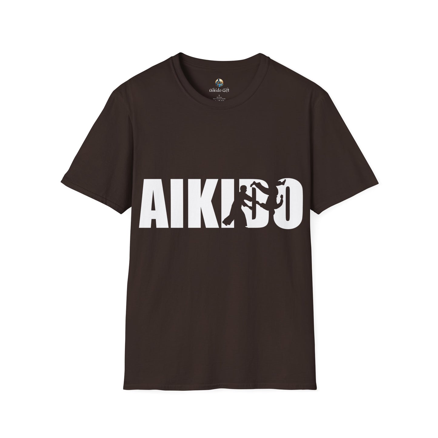 Aikido Throw Insert Unisex Softstyle T-Shirt