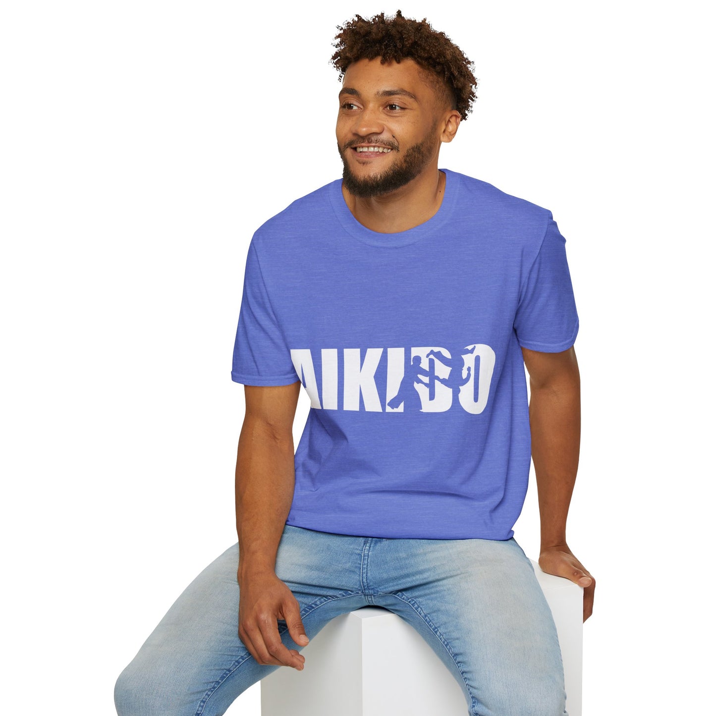 Aikido Throw Insert Unisex Softstyle T-Shirt