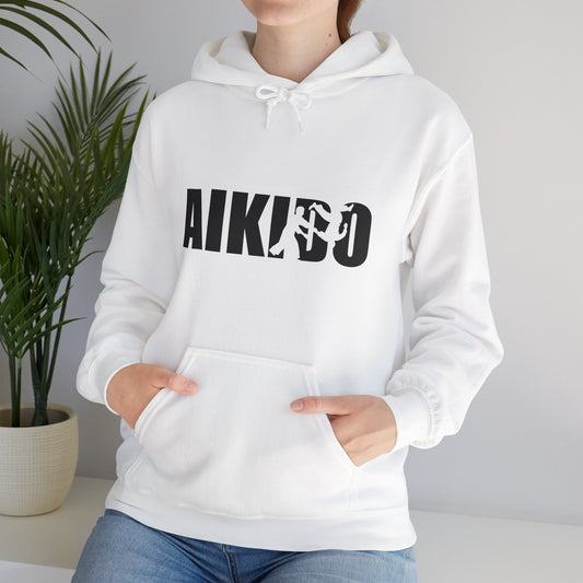 Aikido Throw Insert Unisex Heavy Blend™ Hooded Sweatshirt