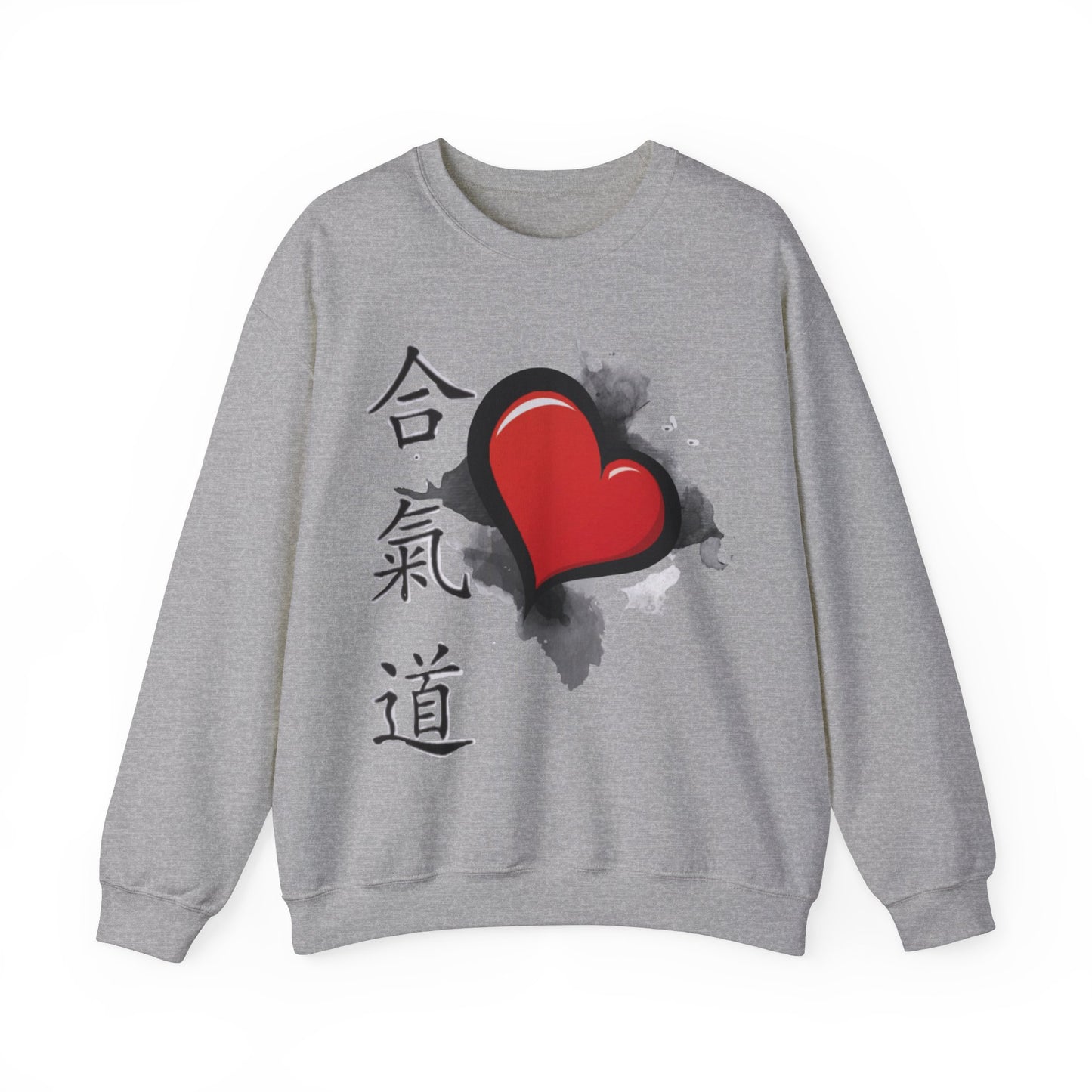 Aikido Heart Unisex Heavy Blend™ Crewneck Sweatshirt