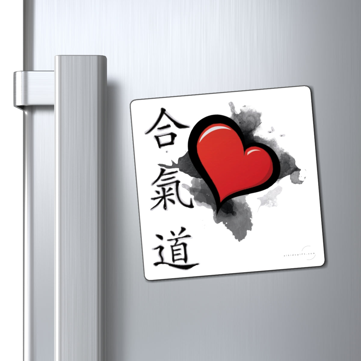 Aikido Heart Magnet