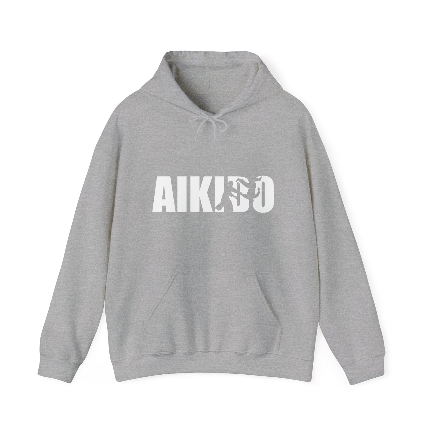 Aikido Throw Insert Unisex Heavy Blend™ Hooded Sweatshirt