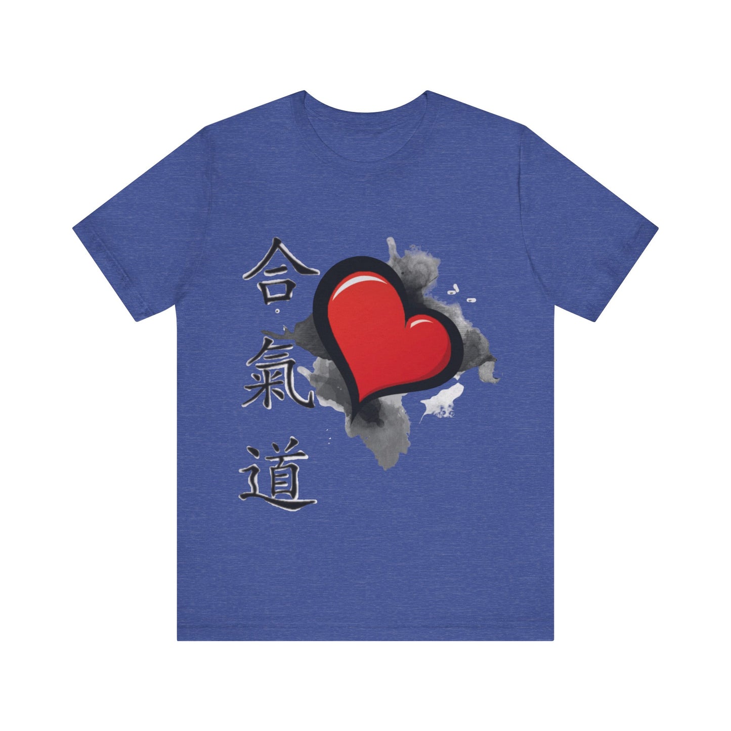 Aikido Heart Unisex Jersey Short Sleeve Tee