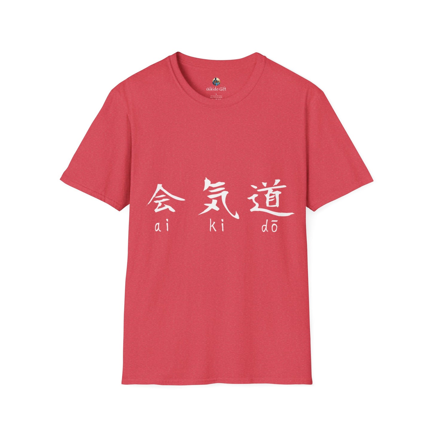 Aikido Kanjis Unisex Softstyle T-Shirt