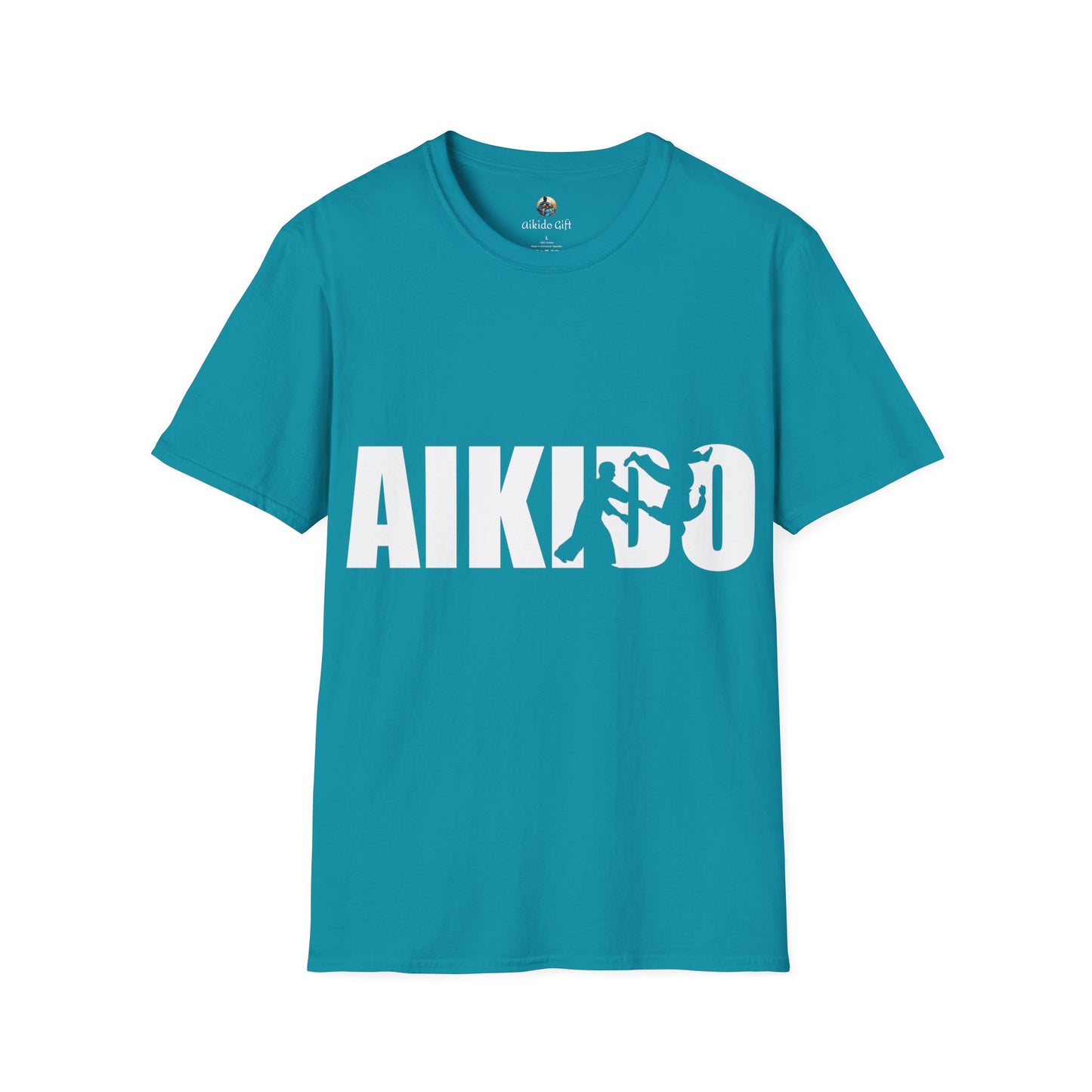 Aikido Throw Insert Unisex Softstyle T-Shirt