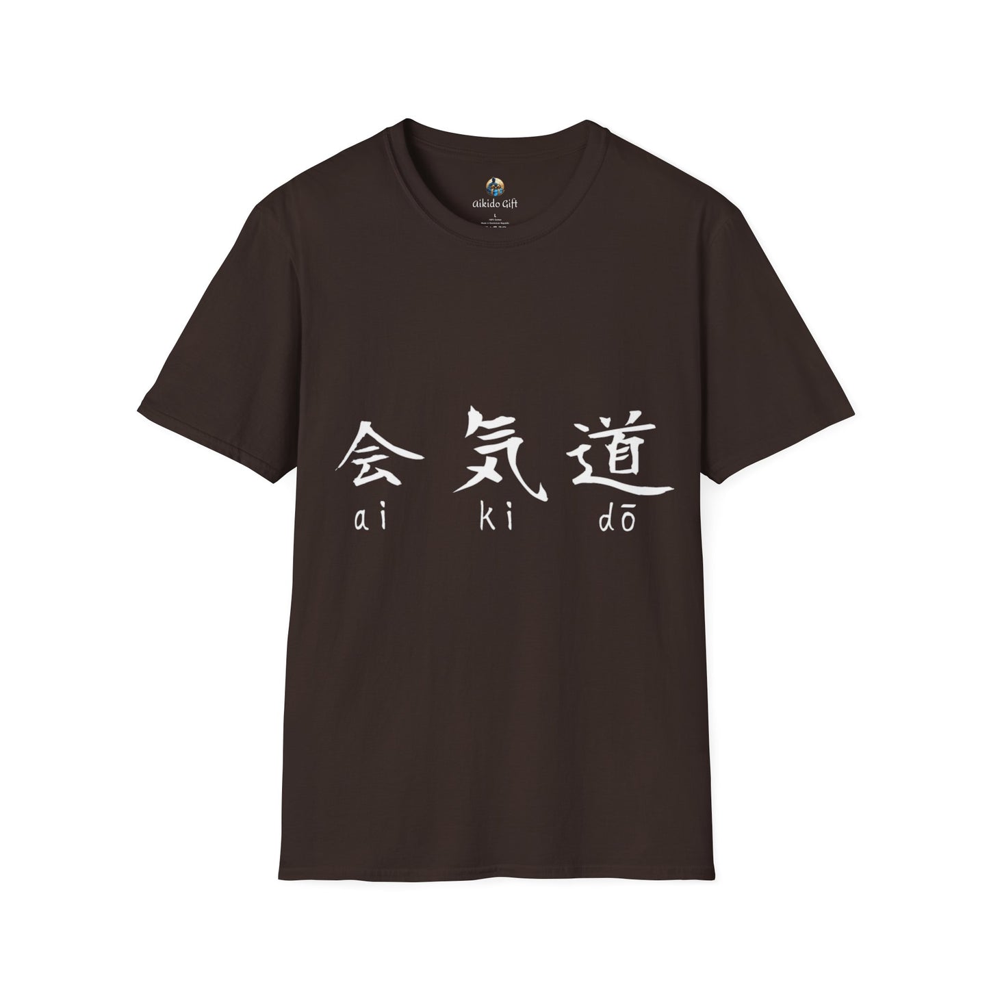 Aikido Kanjis Unisex Softstyle T-Shirt