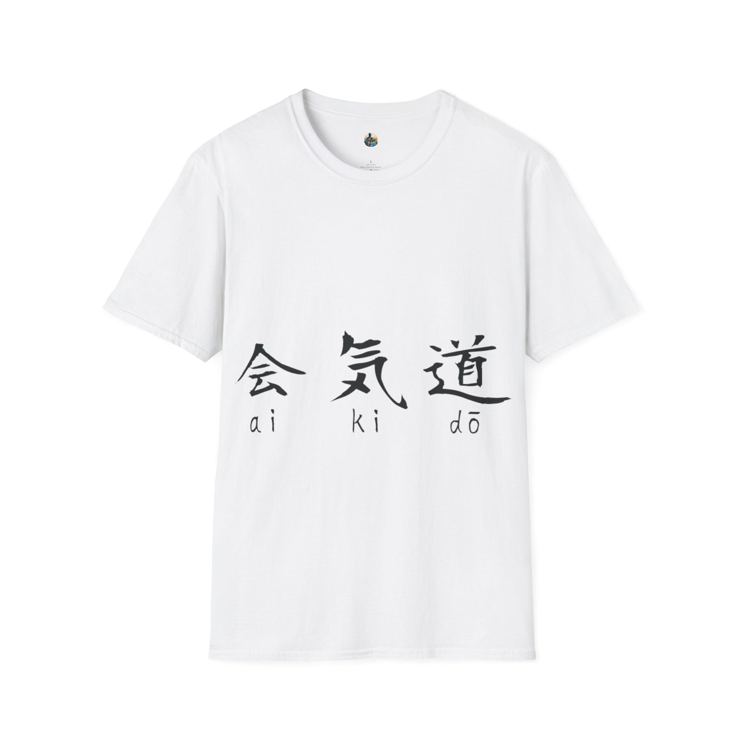 Aikido Kanjis Unisex Softstyle T-Shirt