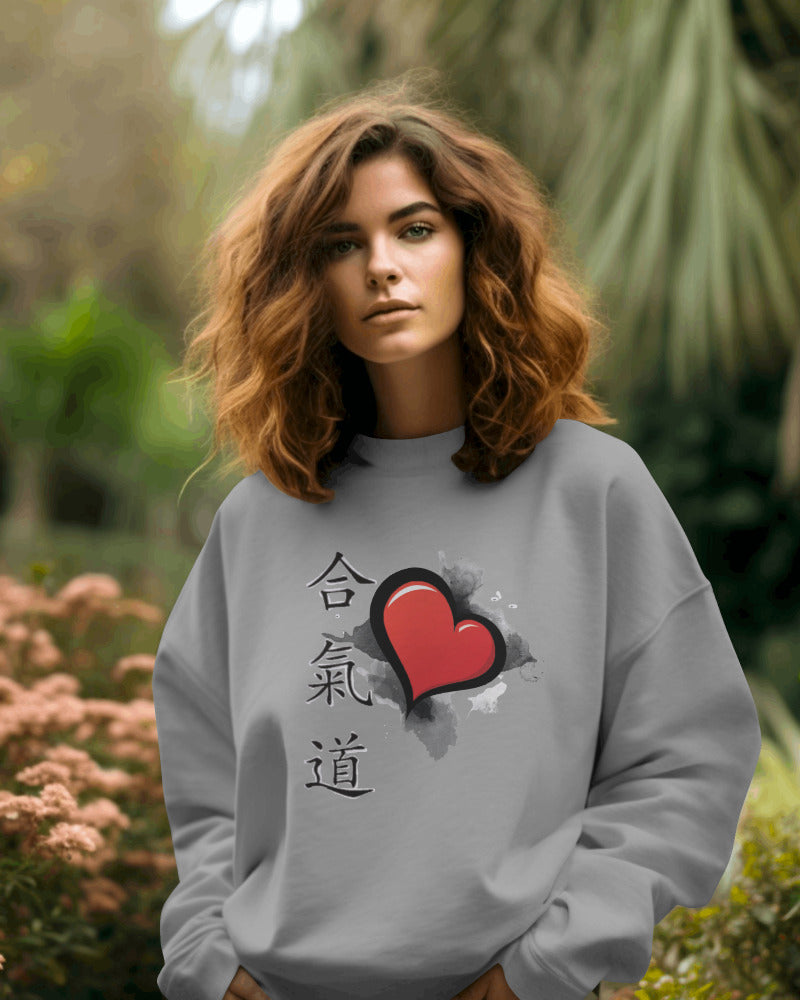 Aikido Heart Unisex Heavy Blend™ Crewneck Sweatshirt