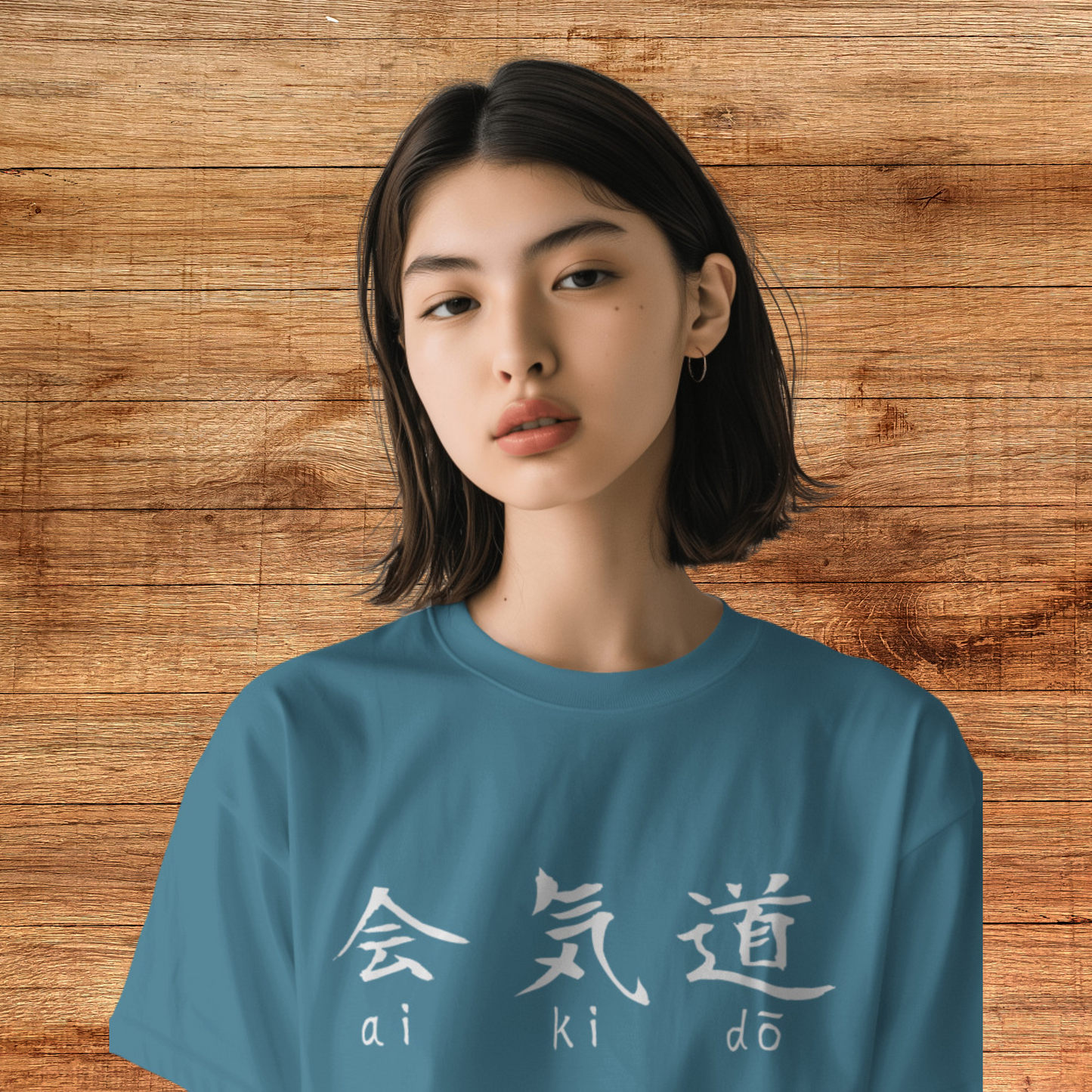 Aikido Kanjis Unisex Moisture Wicking Tee